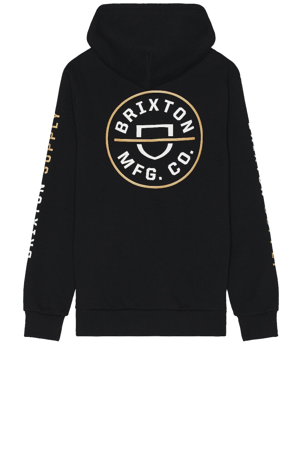 

Толстовка Brixton Crest, цвет Black, Antelope, & White