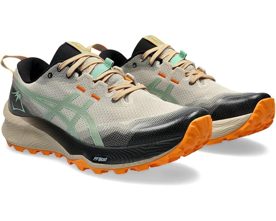 

Кроссовки ASICS GEL-Trabuco 12, цвет Feather Grey/Dark Mint