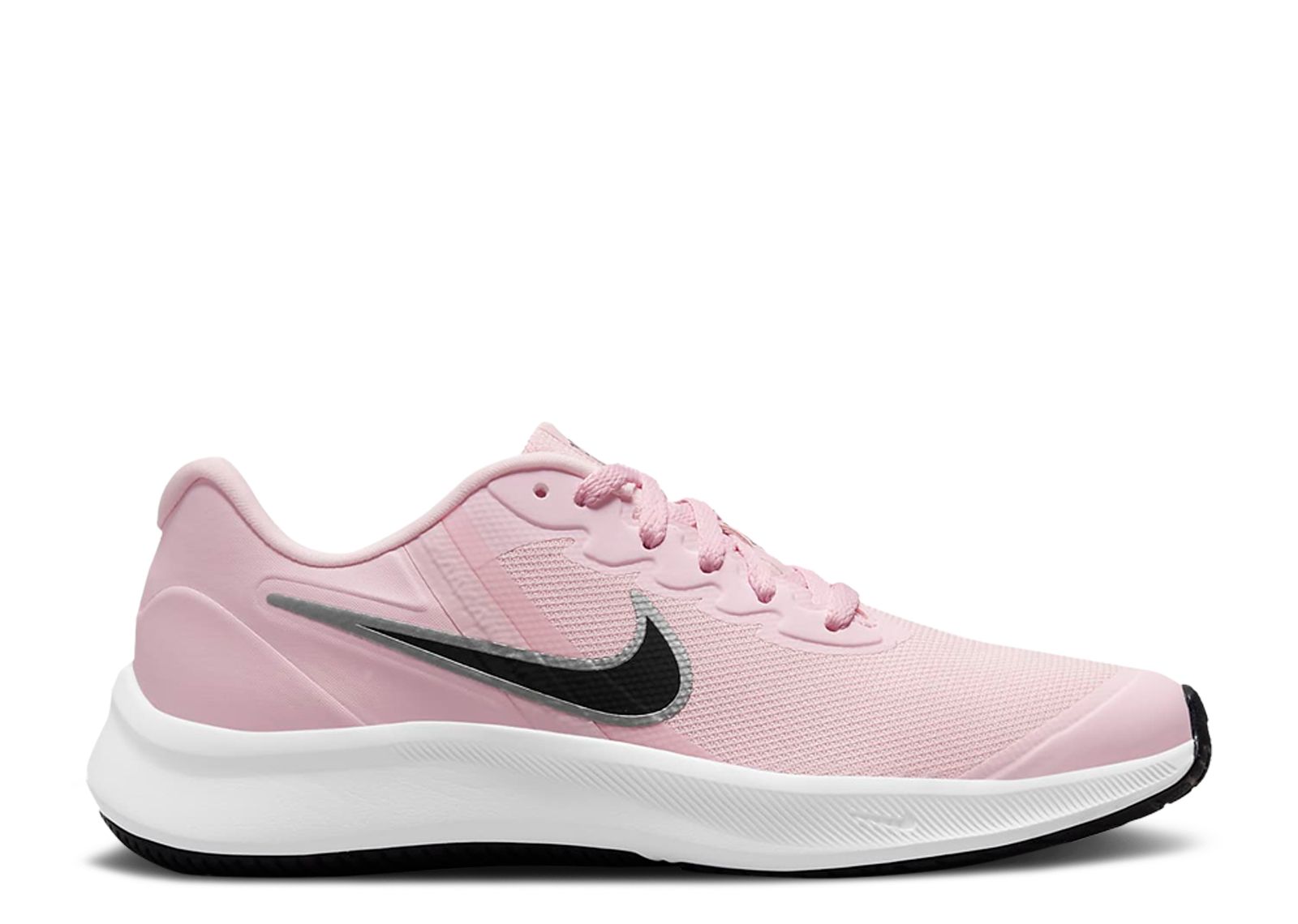 Кроссовки Nike Star Runner 3 Gs 'Pink Foam', розовый кроссовки nike star runner 2 psv pink foam розовый