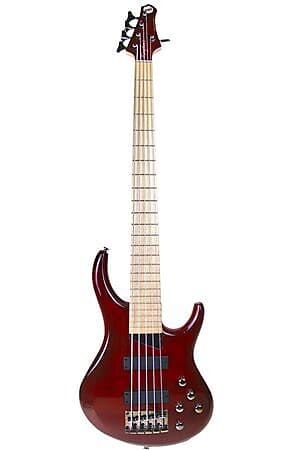 Басс гитара MTD Kingston Z5MP 5-String Bass Trans Cherry