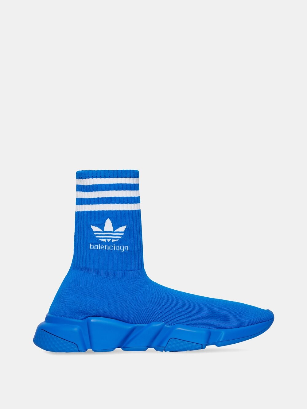 

Кроссовки adidas speed из переработанного джерси Balenciaga, синий