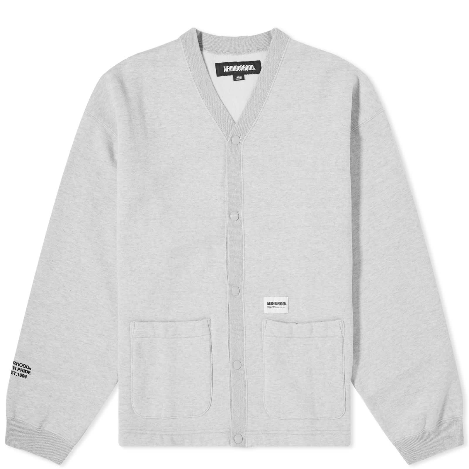 

Кардиган Neighborhood Plain Sweat, серый