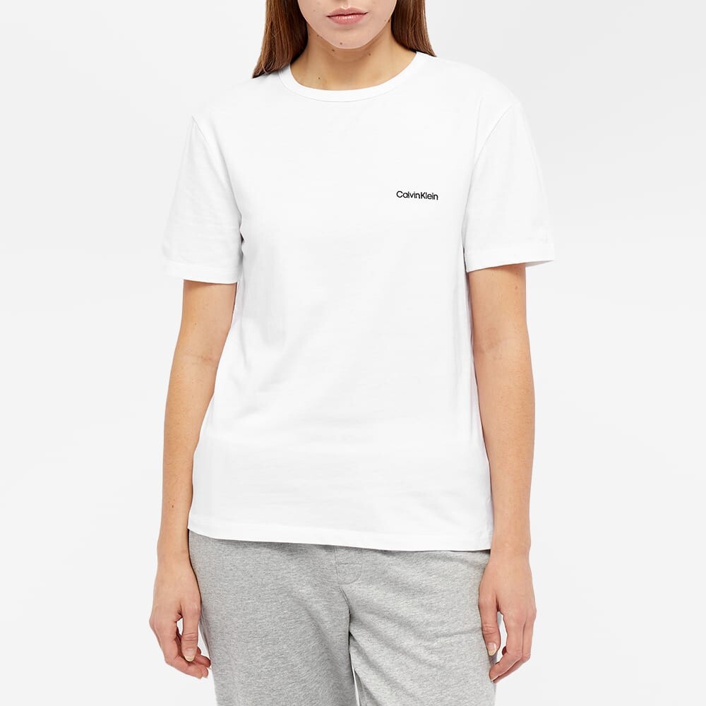 

Футболка с круглым вырезом Calvin Klein, белый