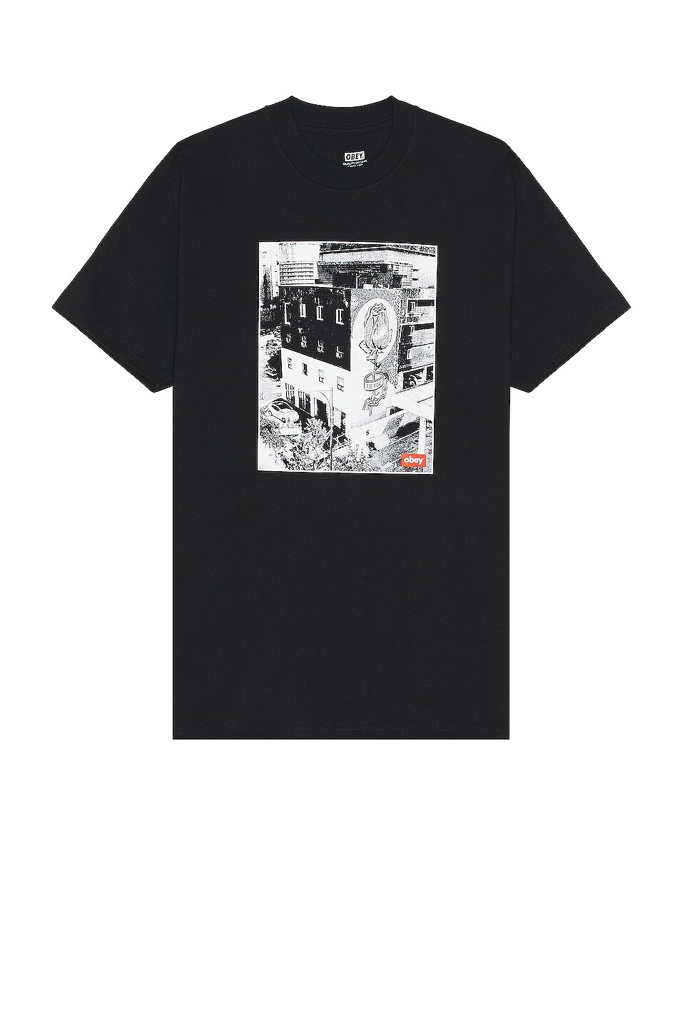 

Футболка Obey South Korea Photo, черный