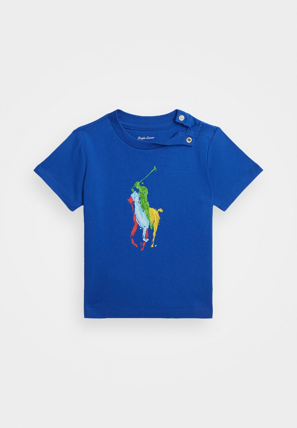 

Футболка с принтом BABY Polo Ralph Lauren, цвет sapphire star