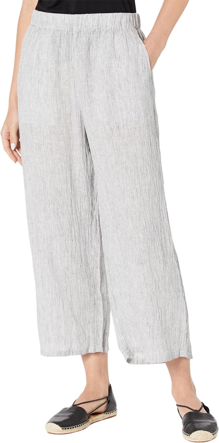 

Миниатюрные широкие брюки Eileen Fisher, белый