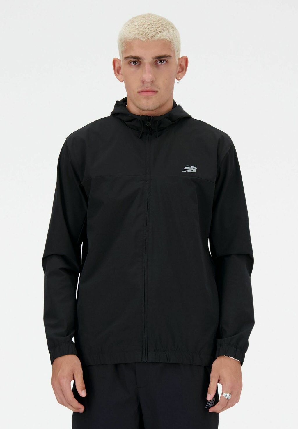 

Легкая куртка FULL ZIP New Balance, цвет black