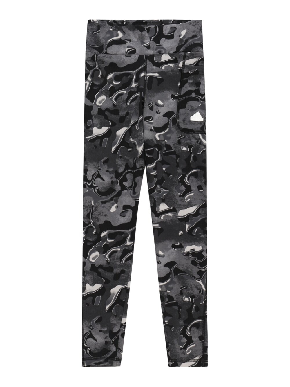 

Узкие тренировочные брюки Adidas Future Icons Allover Print, темно-серый