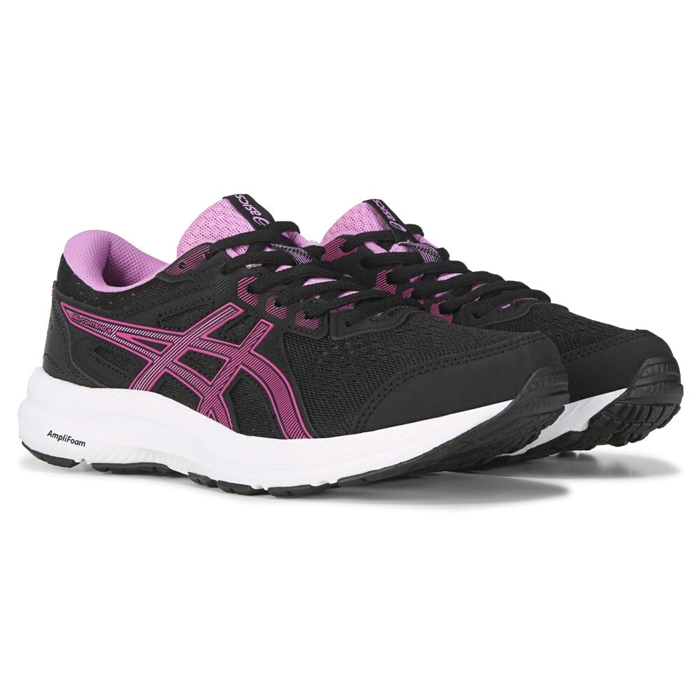 

Женские беговые кроссовки Contend 8 среднего/широкого размера Asics, черный