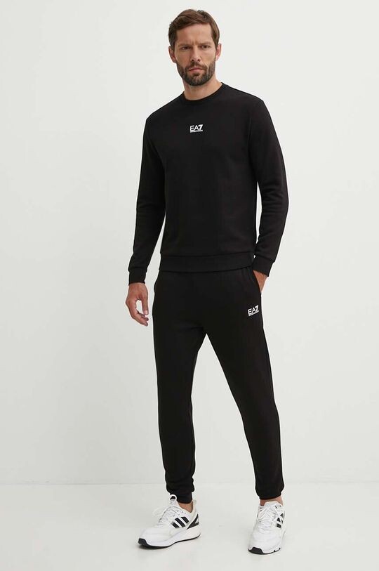 

Спортивный костюм EA7 Emporio Armani, черный