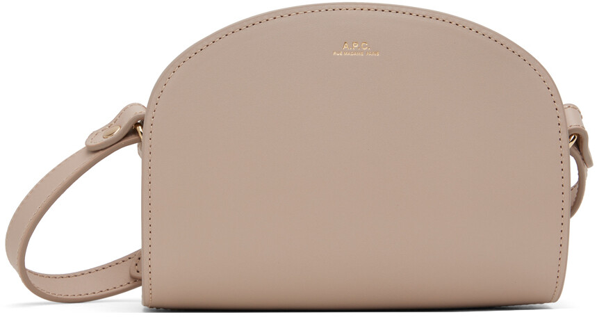 

Мини-сумка Taupe Demi-Lune A.P.C.