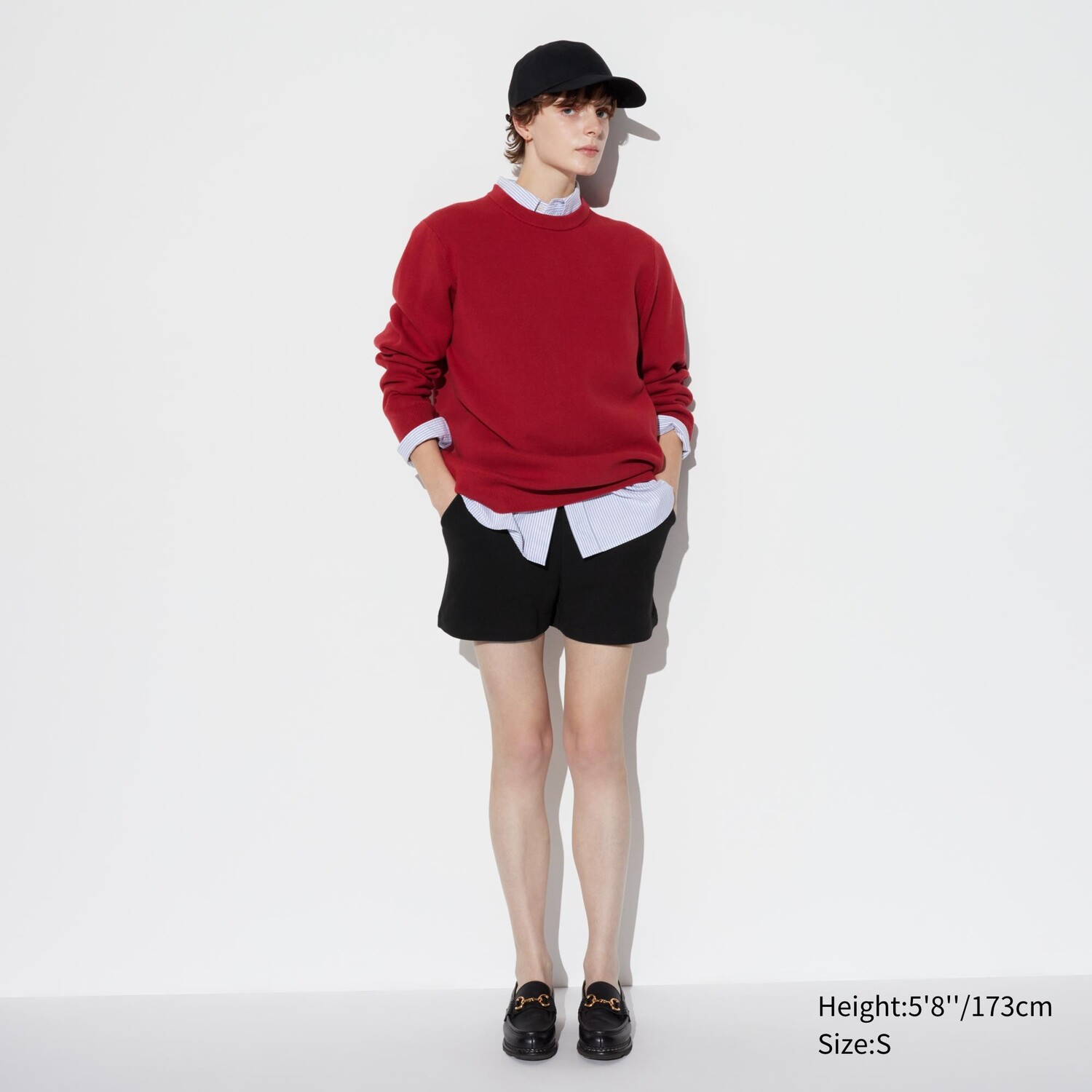 

Легкие спортивные шорты ультрастрейч UNIQLO, черный