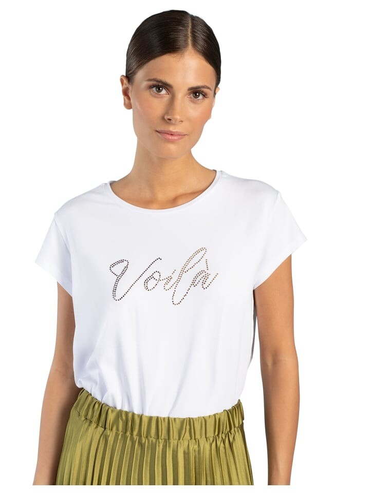 

Футболка More & More Kurzarmshirt, белый