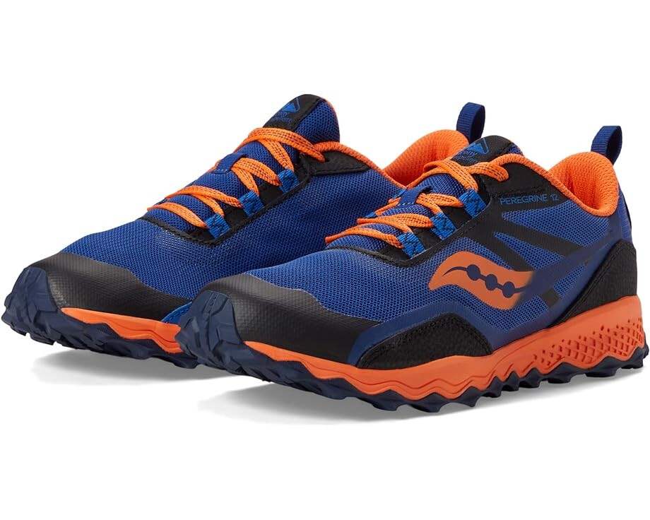 

Кроссовки Saucony Saucony Peregrine 12 Shield Trail Running Shoes, цвет Navy/Orange
