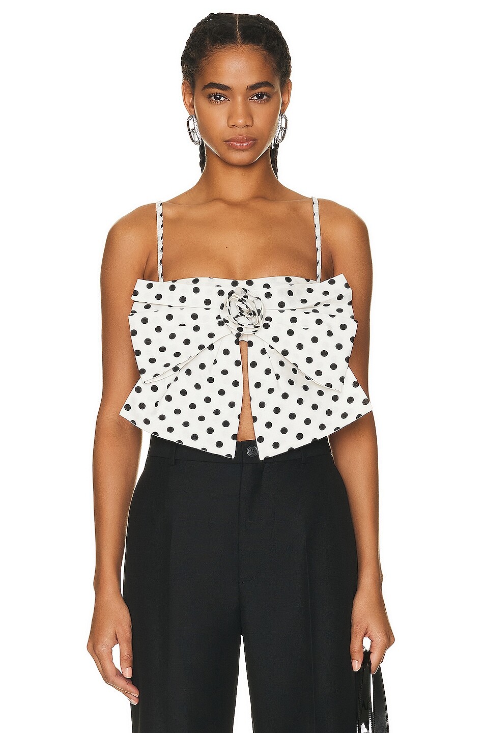

Топ Marianna Senchina Bow, цвет Black & White
