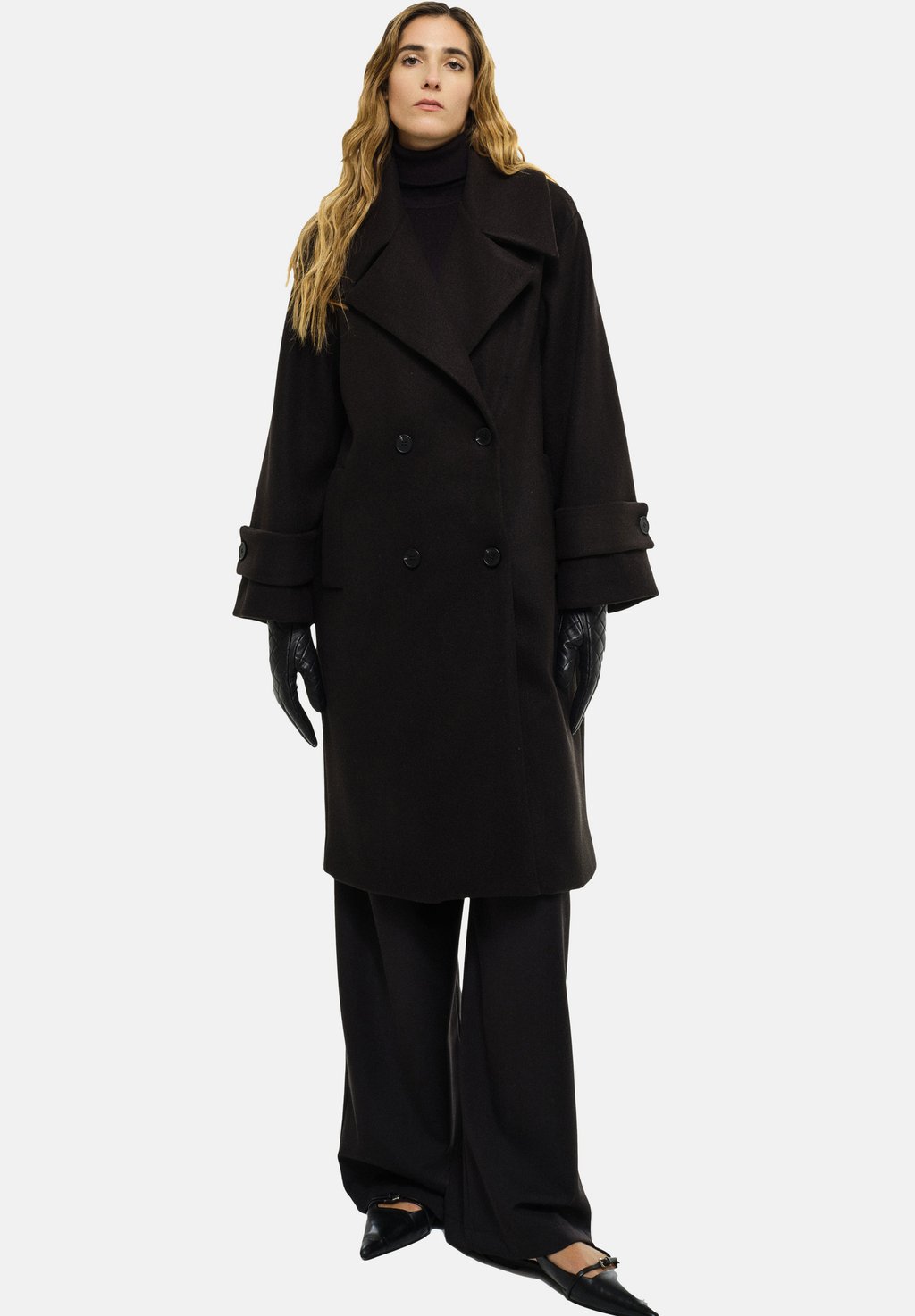 Пальто классическое SILVANA Ricano, цвет schwarz классическое пальто mantel comma цвет schwarz