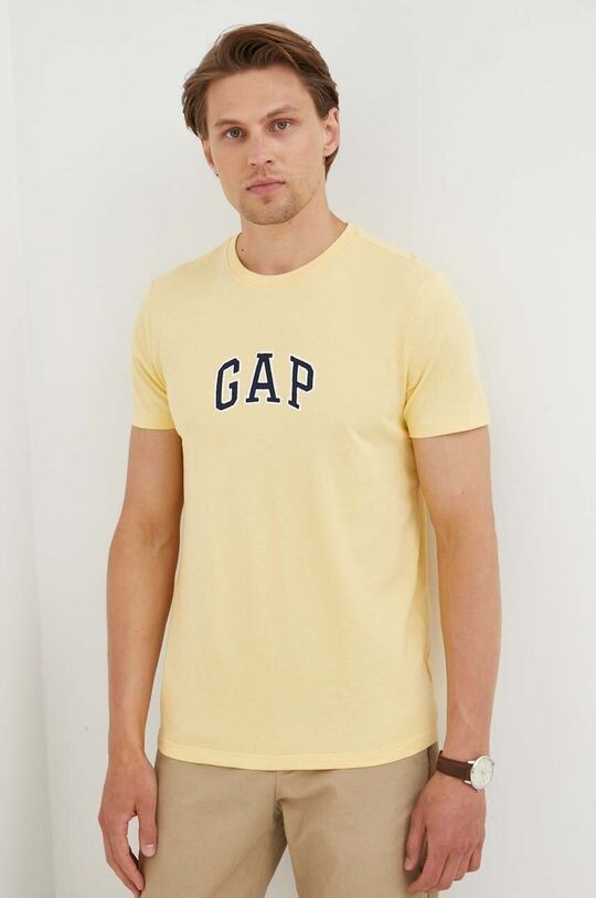 

Футболка GAP из хлопка Gap, желтый