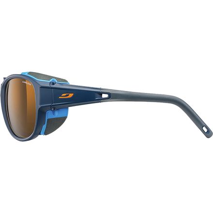 Поляризованные солнцезащитные очки Explorer 2.0 REACTIV Julbo, цвет Dark Blue Matte/Blue Cyan REACTIV 2-4 Polarized