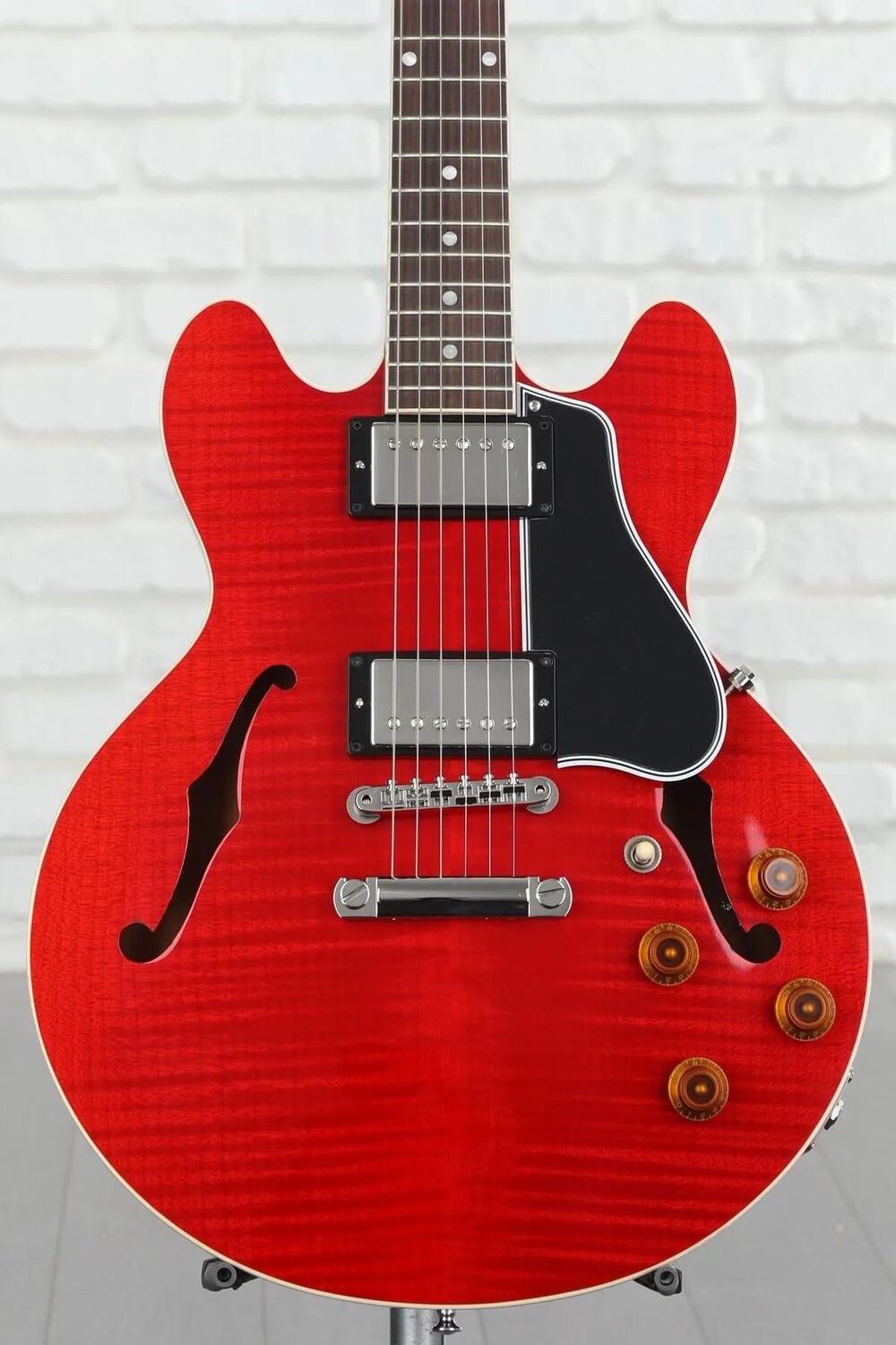 

Фигурный топ Gibson Custom CS-336 — выцветшая вишня