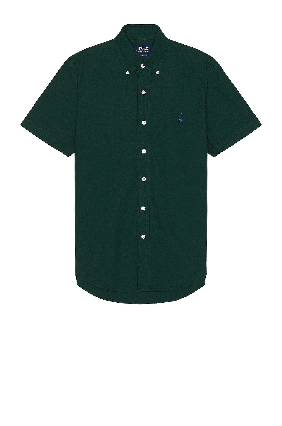 

Рубашка Polo Ralph Lauren Short Sleeve, цвет Hunt Club Green