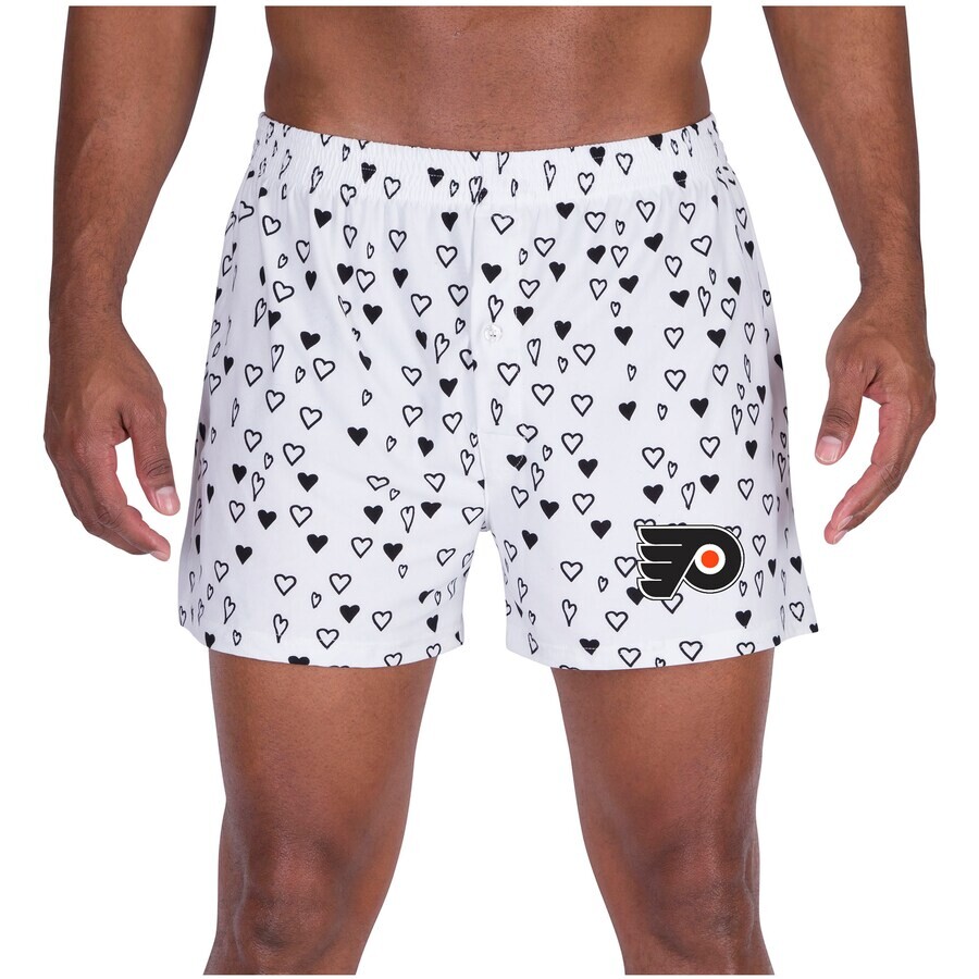

Боксеры Concepts Sport Philadelphia Flyers, белый