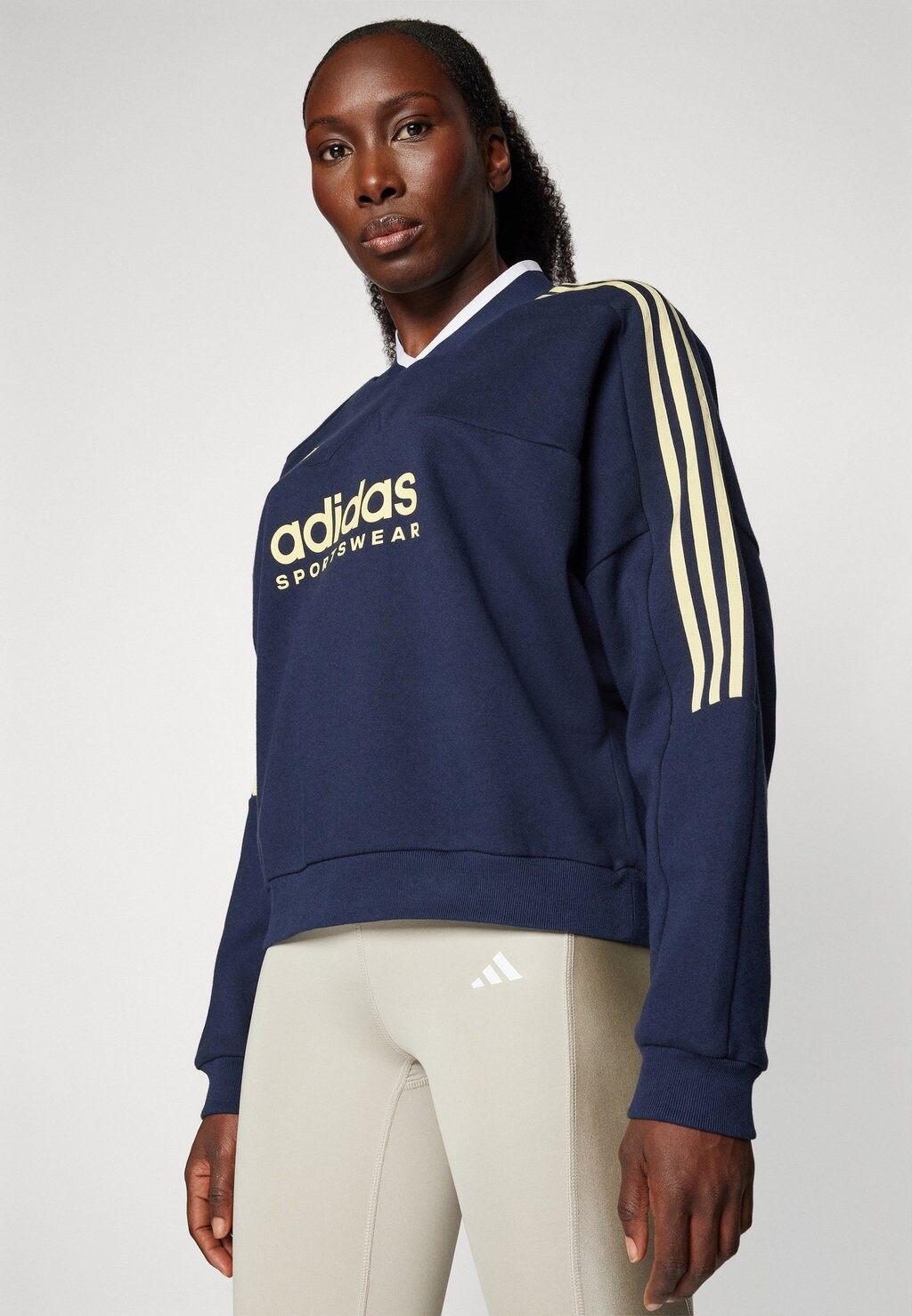

Толстовка с капюшоном TIRO CUT 3 STRIPES adidas, синий