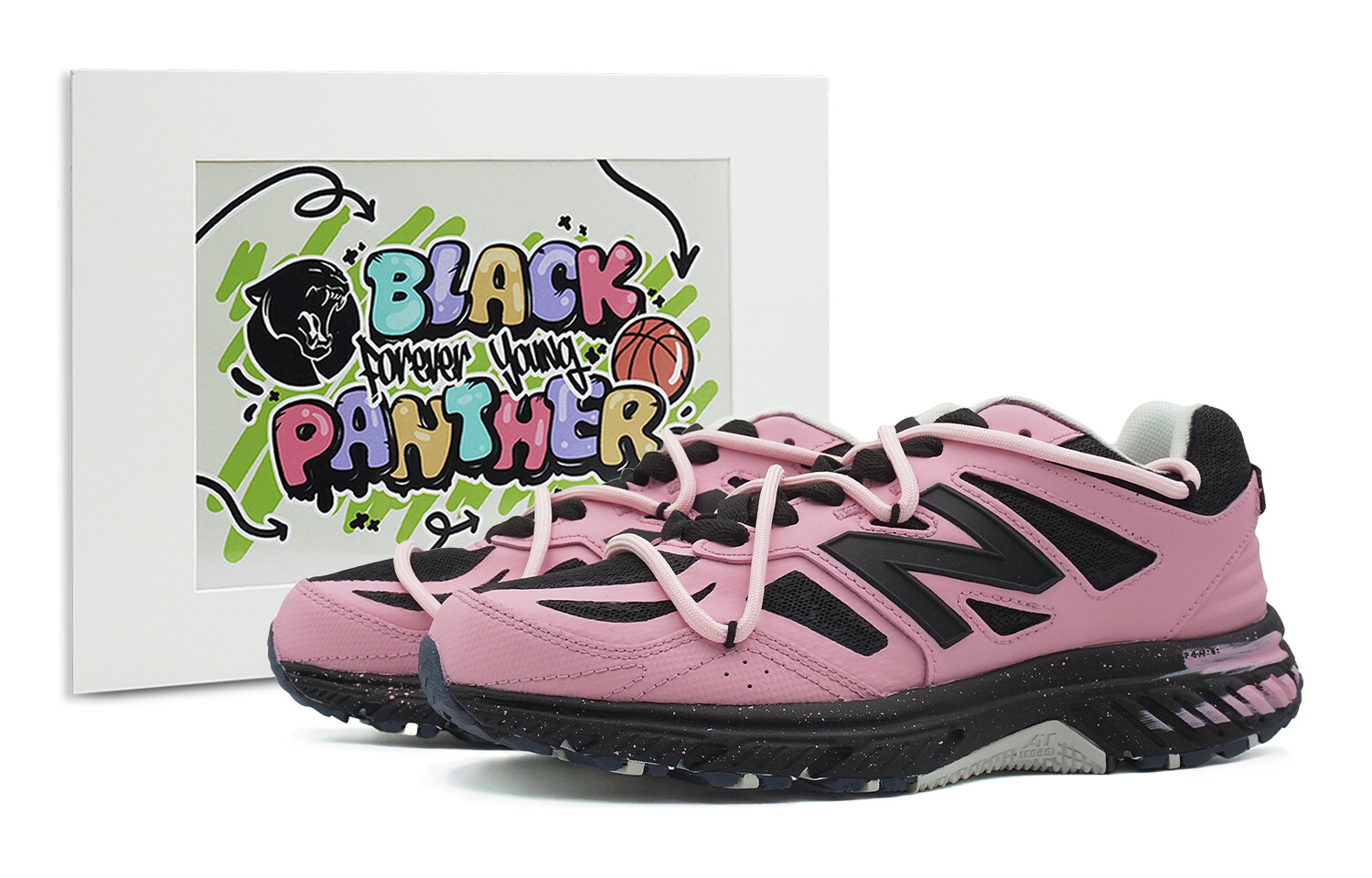 

Кроссовки NB 510 унисекс с низким верхом розовые/черные New Balance