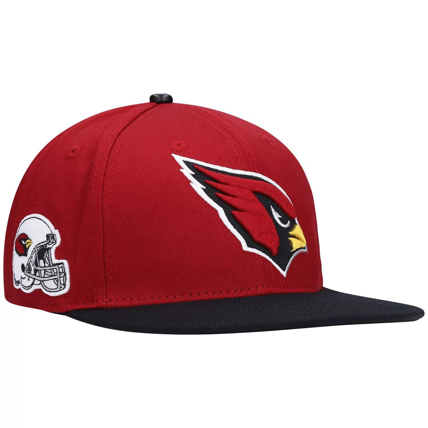 

Мужская двухцветная кепка с застежкой Pro Standard Cardinal/черная Arizona Cardinals