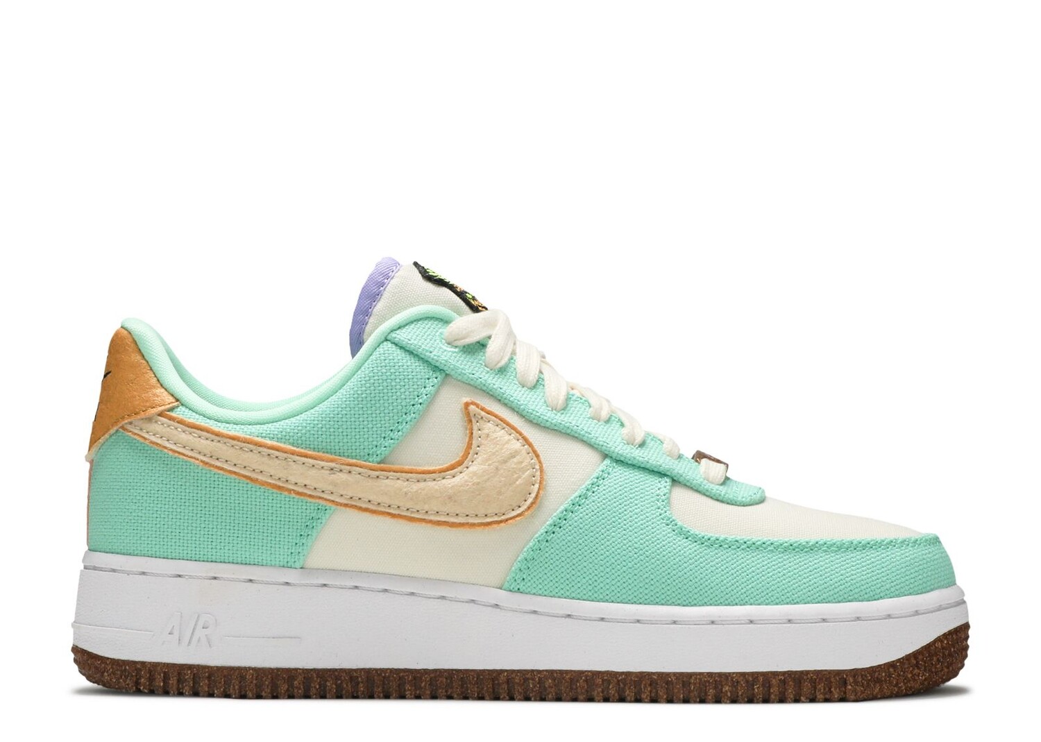

Кроссовки Nike Wmns Air Force 1 '07 Lx 'Happy Pineapple', зеленый