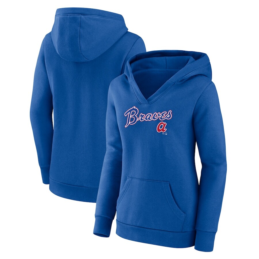 

Пуловер с капюшоном Fanatics Branded Atlanta Braves, роял