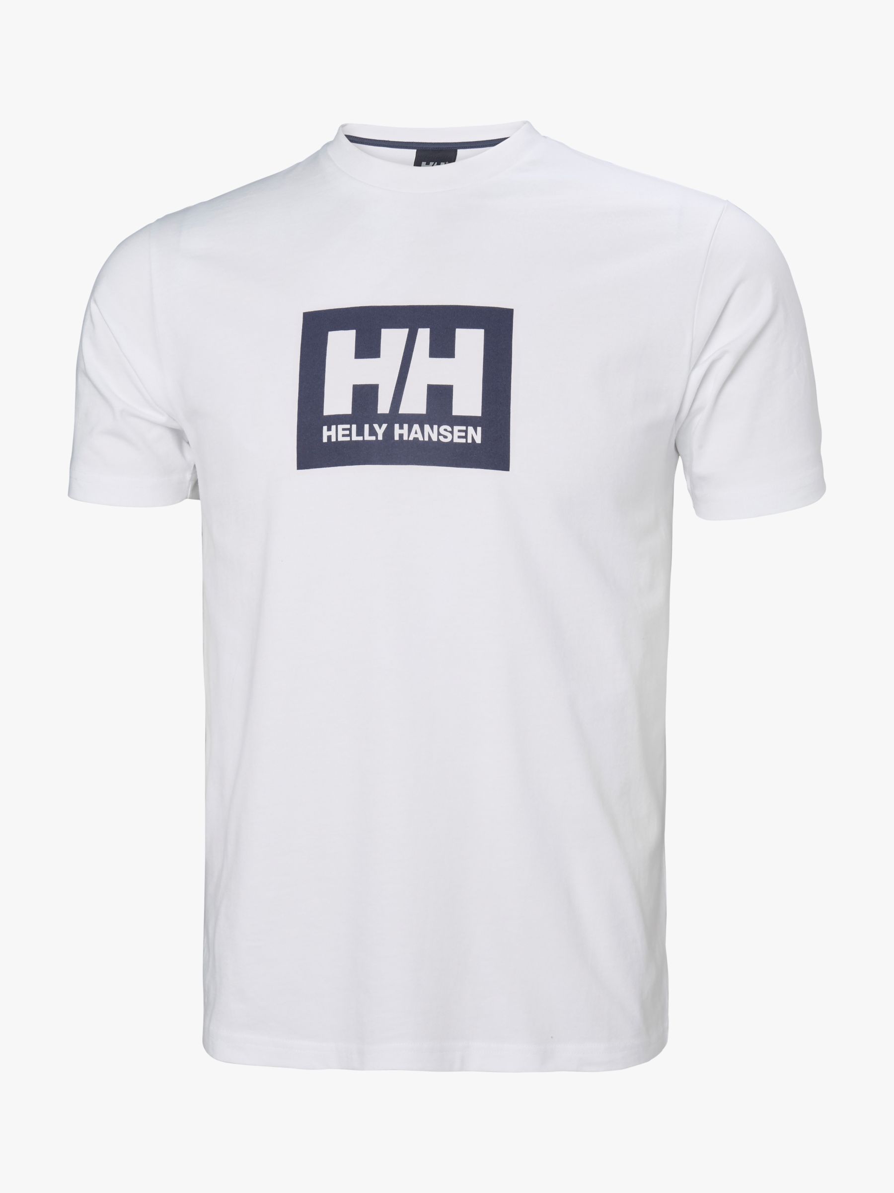 цена Футболка с логотипом Helly Hansen, белый