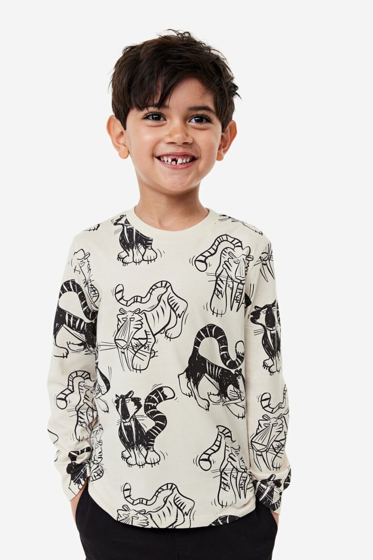 

Футболка с длинным рукавом H&M