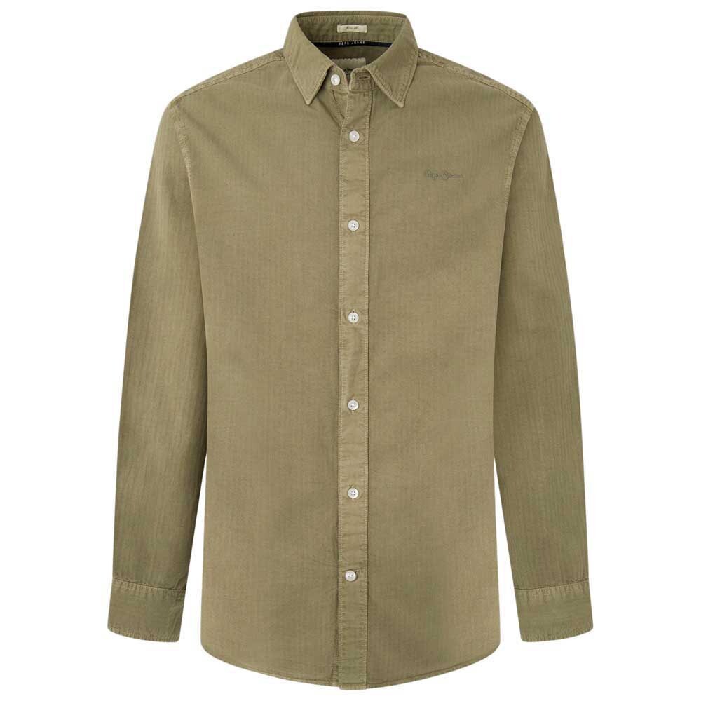 

Рубашка с длинным рукавом Pepe Jeans Phil, зеленый