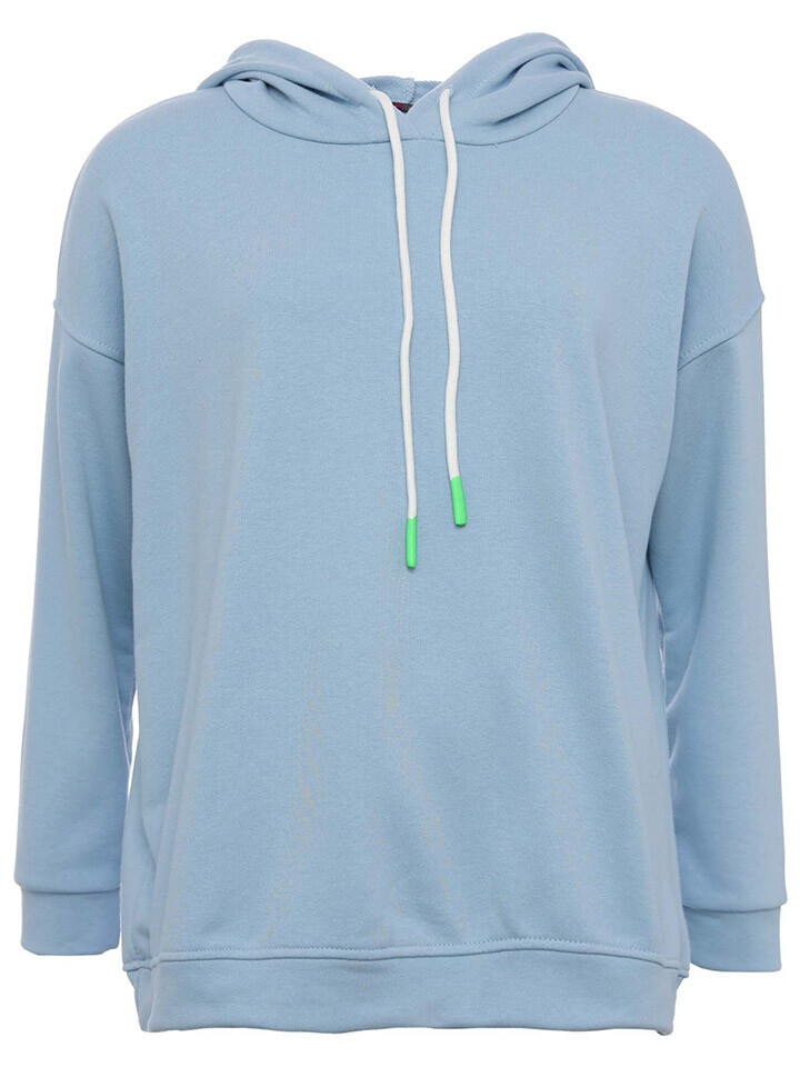 

Толстовка Zwillingsherz Hoodie Amor, светло-синий