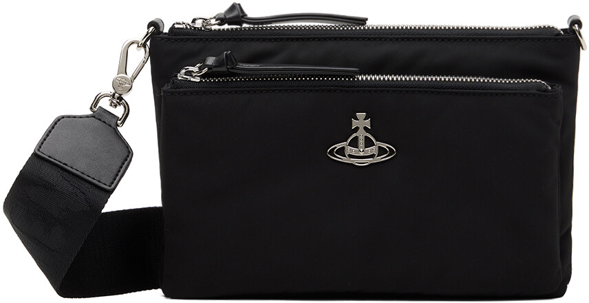 

Черная сумка через плечо Penny DB Pouch Vivienne Westwood