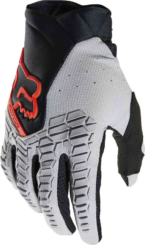 Pawtector CE Перчатки для мотокросса FOX, черный/серый/красный перчатки ссм перчатки игрока hg as v pro gloves sr bk wh