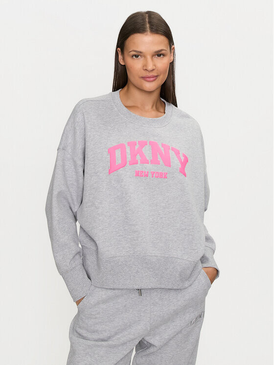 

Толстовка свободного кроя Dkny Sport, серый