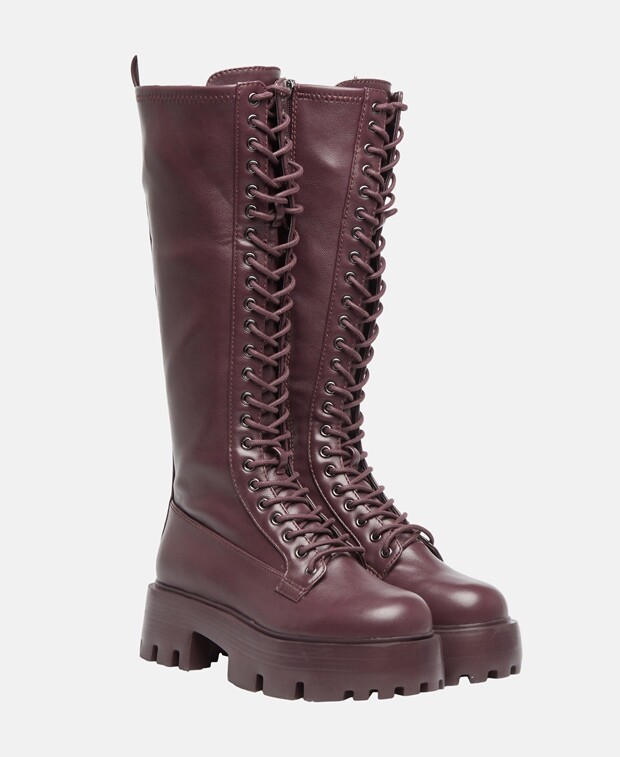 

Ботинки на шнуровке Steve Madden, красный