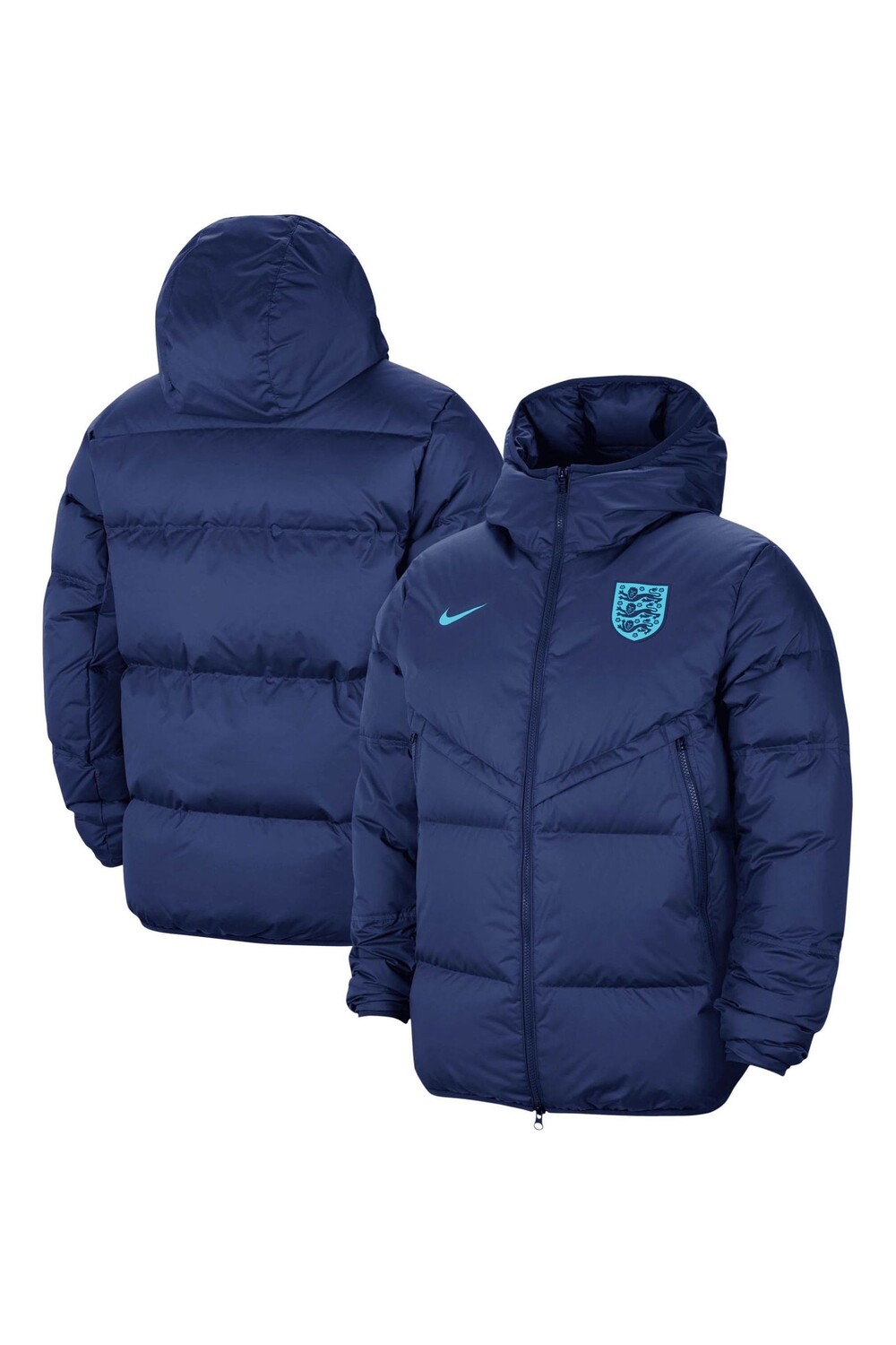 

Пуховик Storm Англия Nike, синий