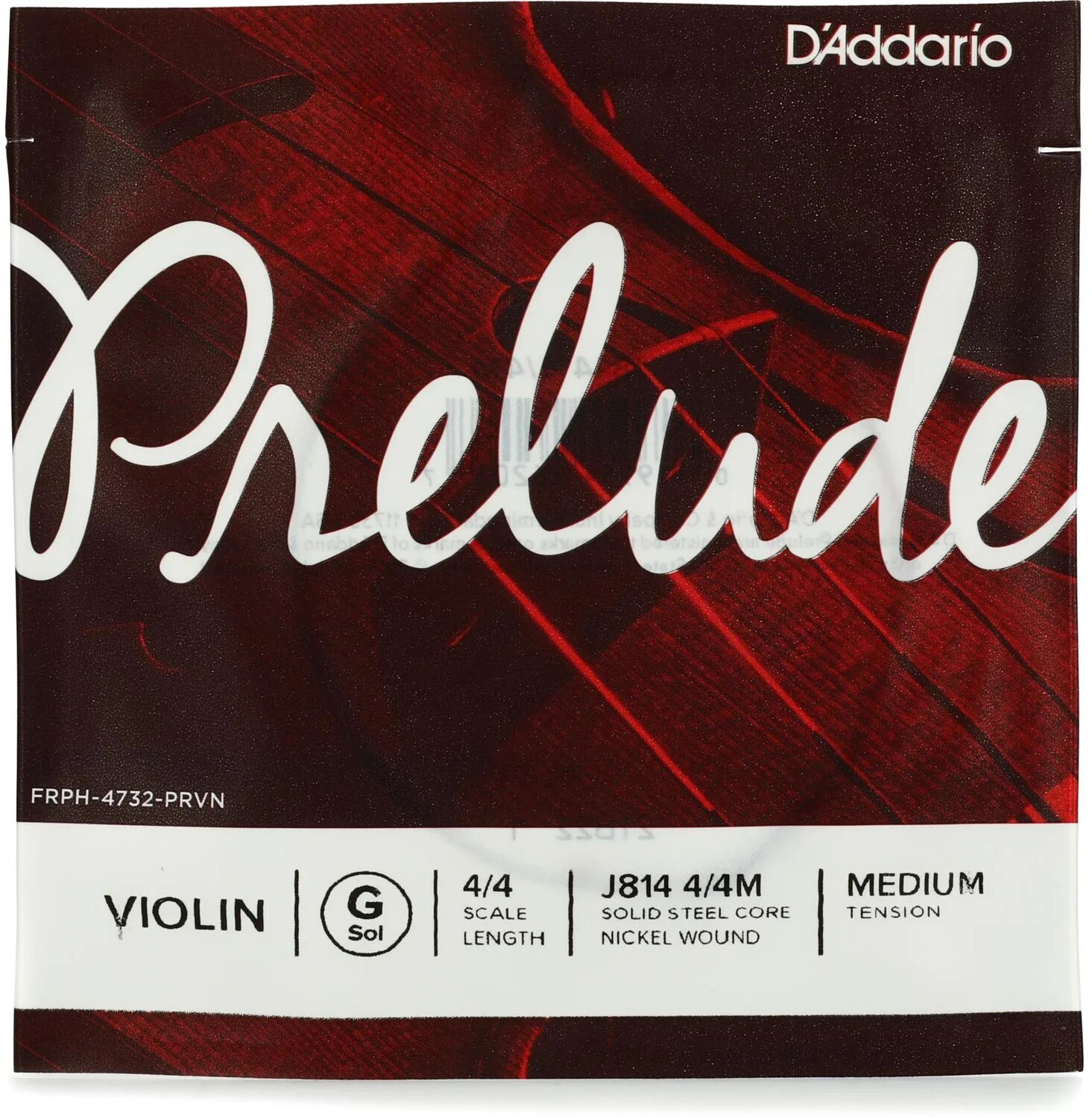 

D'Addario J814 Prelude Скрипка G Струна - размер 4/4