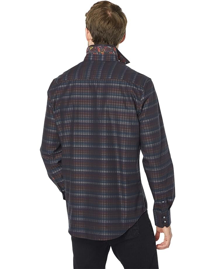 

Рубашка Robert Graham Calisoga Long Sleeve Woven Shirt, красный