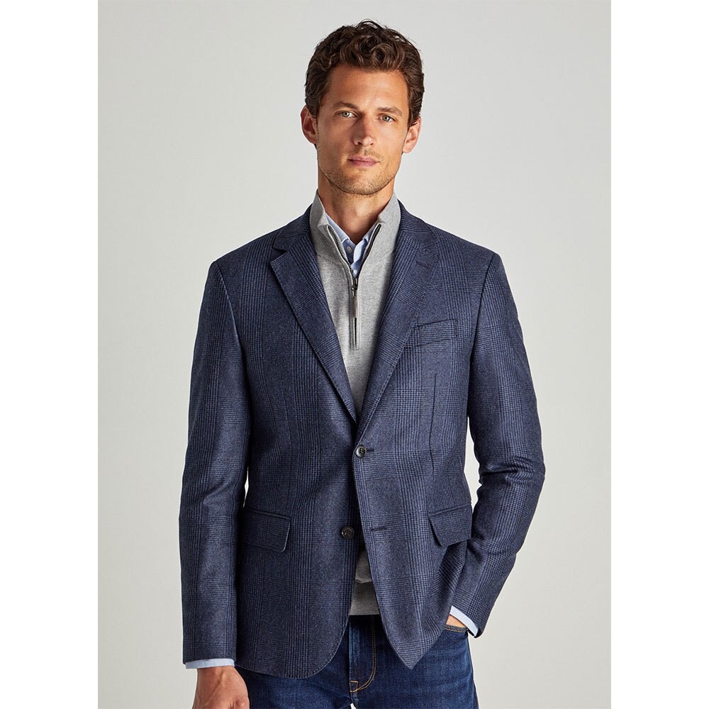

Блейзер Façonnable 2B Half L Check, синий