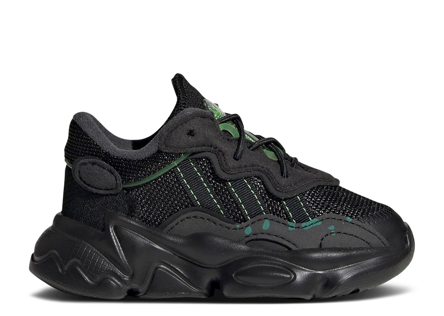 

Кроссовки adidas Ozweego Little Kid 'Luminescent', черный