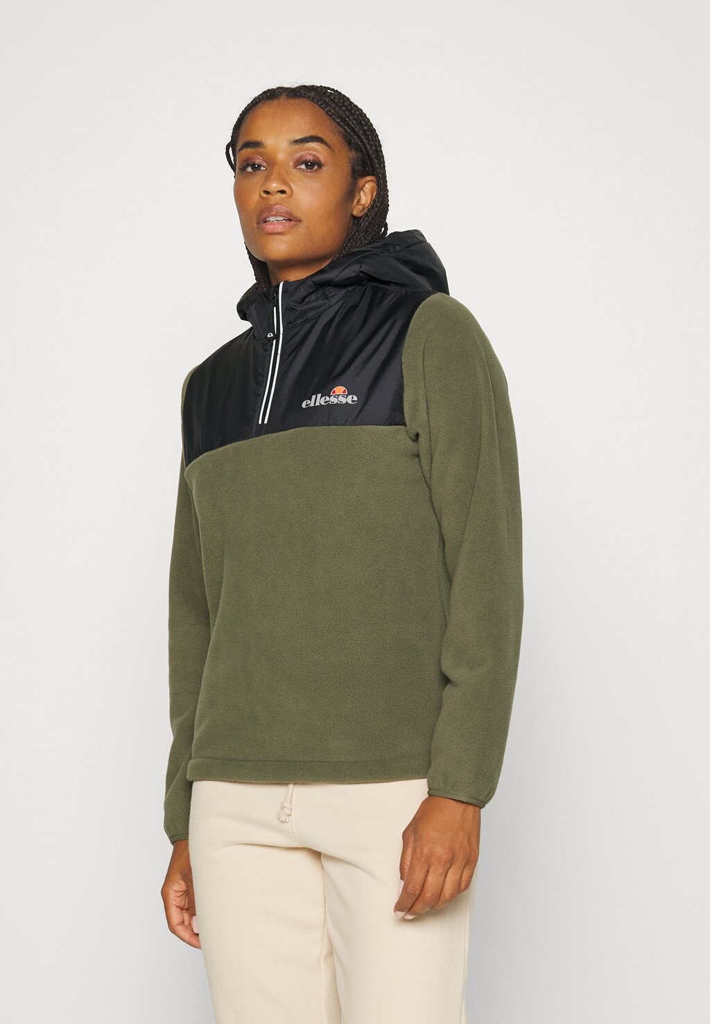 

Толстовка из флиса Ellesse, хаки