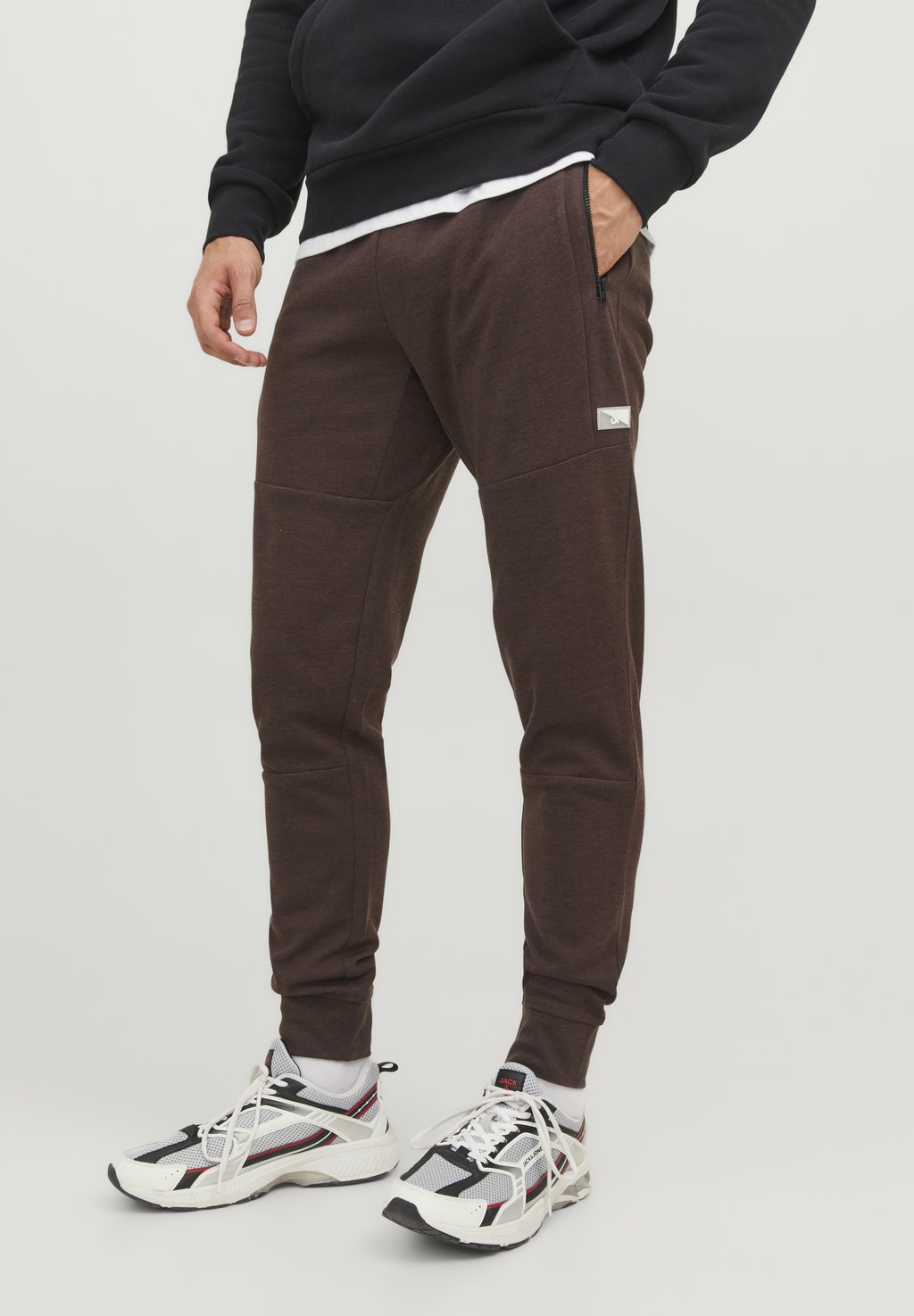 

Спортивные брюки JJIWILL JJAIR Jack & Jones, темно-коричневый