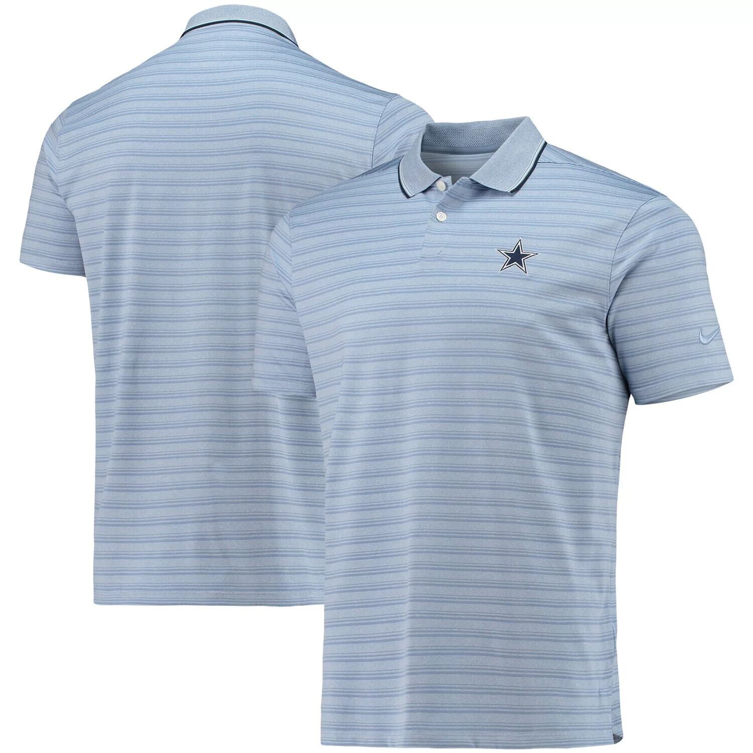 

Мужская футболка-поло Nike Golf Blue Dallas Cowboys Vapor Performance