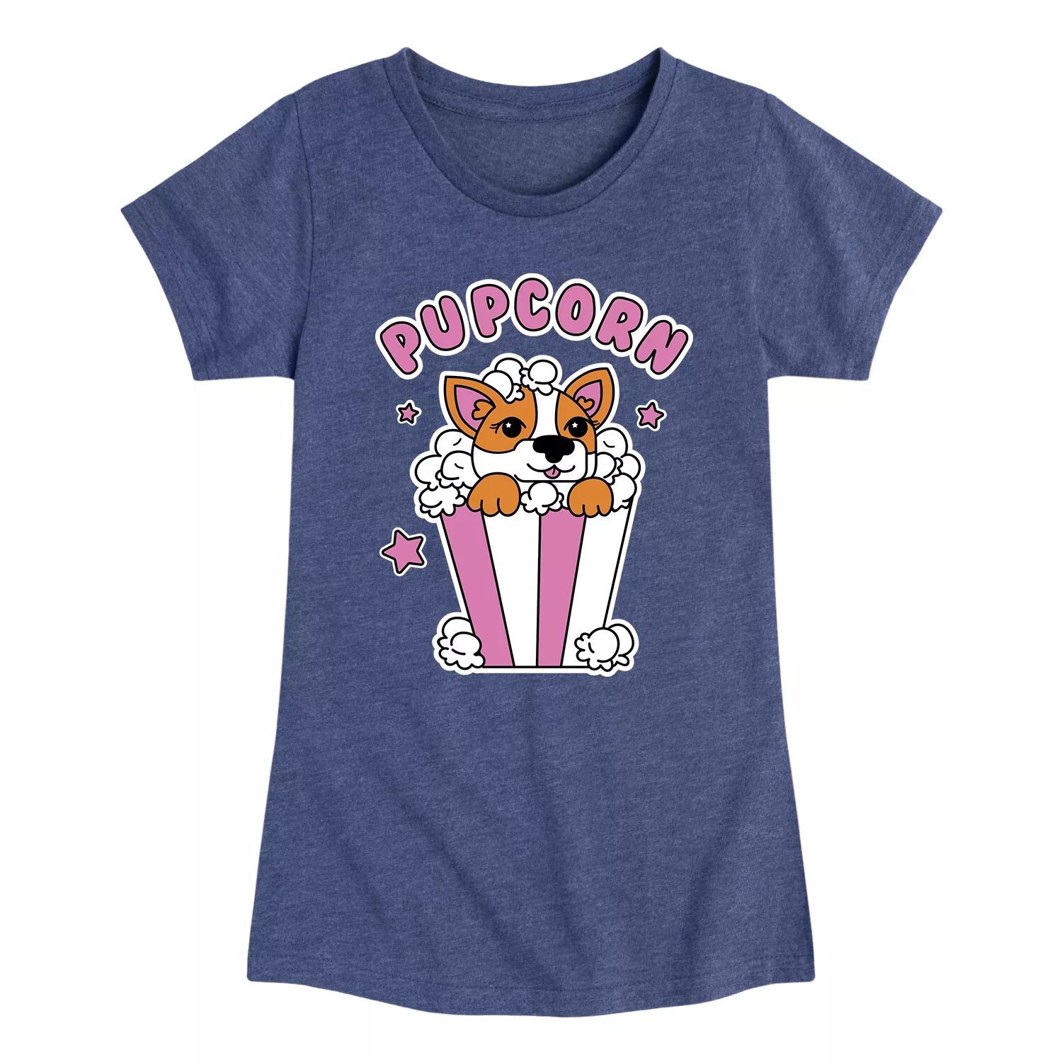 

Футболка с рисунком Pupcorn для девочек 4–16 лет Licensed Character