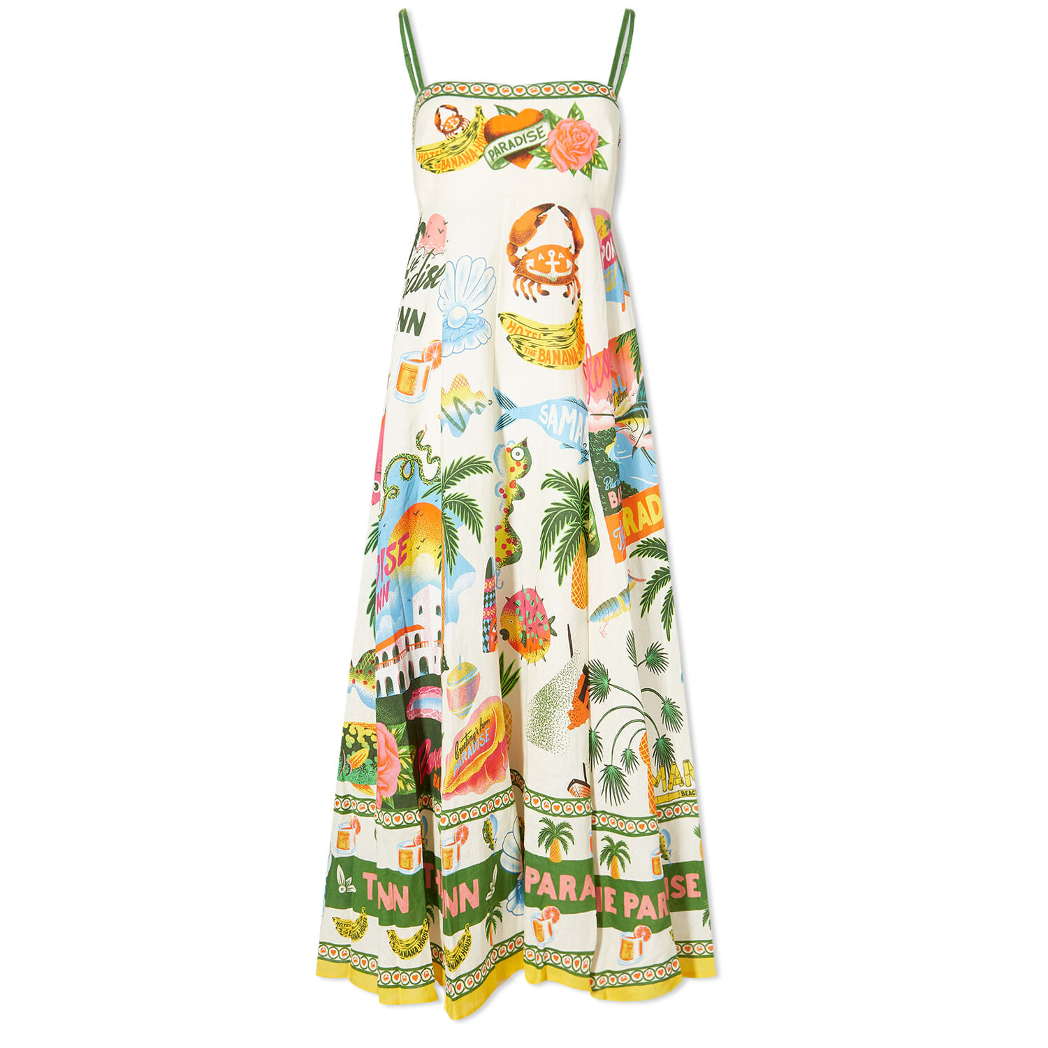 

Дневное платье Alémais Paradiso Sundress, цвет Multi