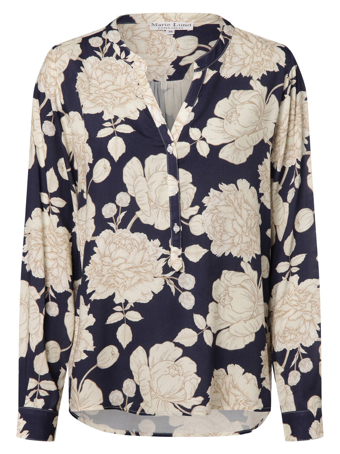

Блуза Marie Lund nshirt, цвет marine beige