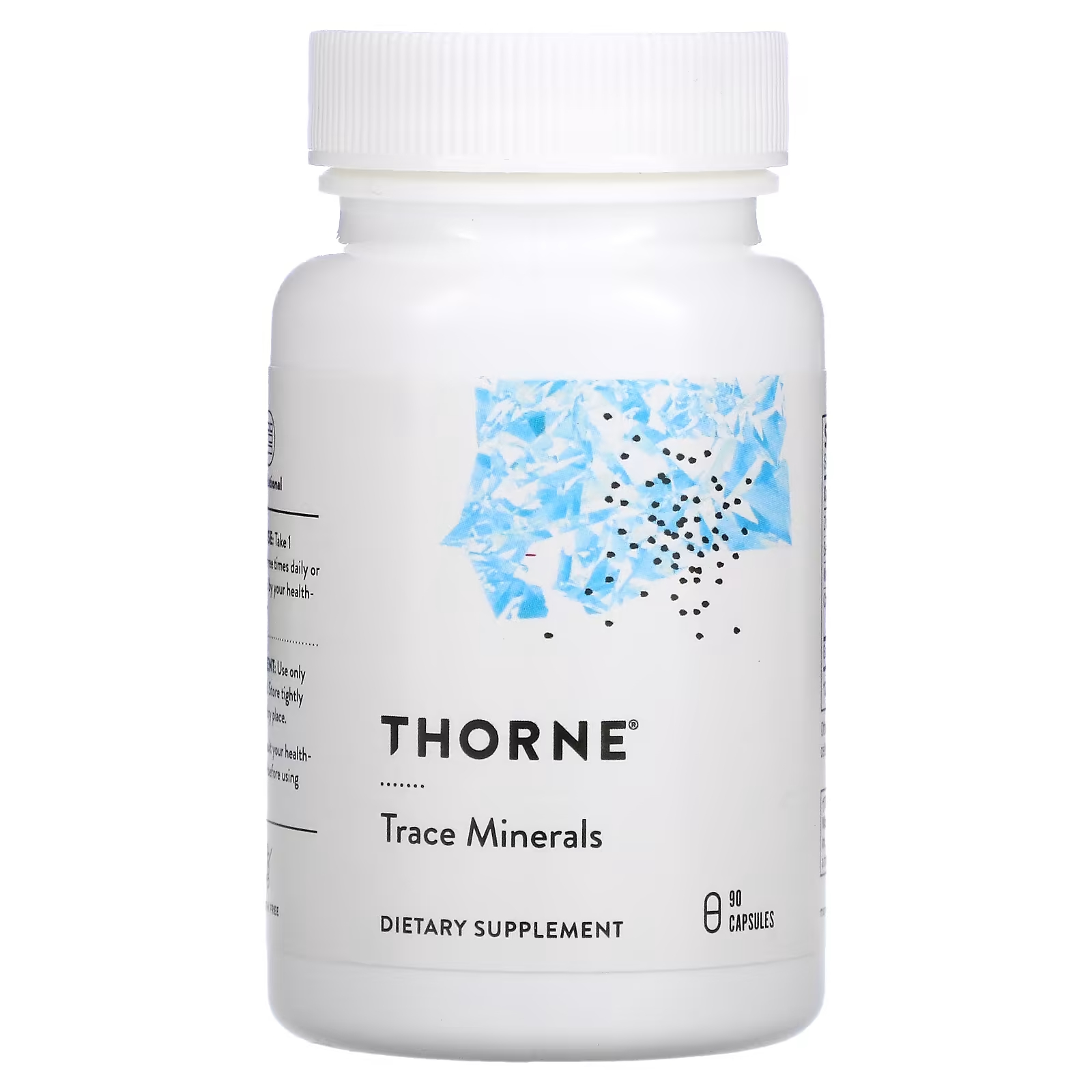 Пищевая добавка Thorne Trace Minerals без глютена, 90 капсул пищевая добавка trace minerals 60 жевательных конфет